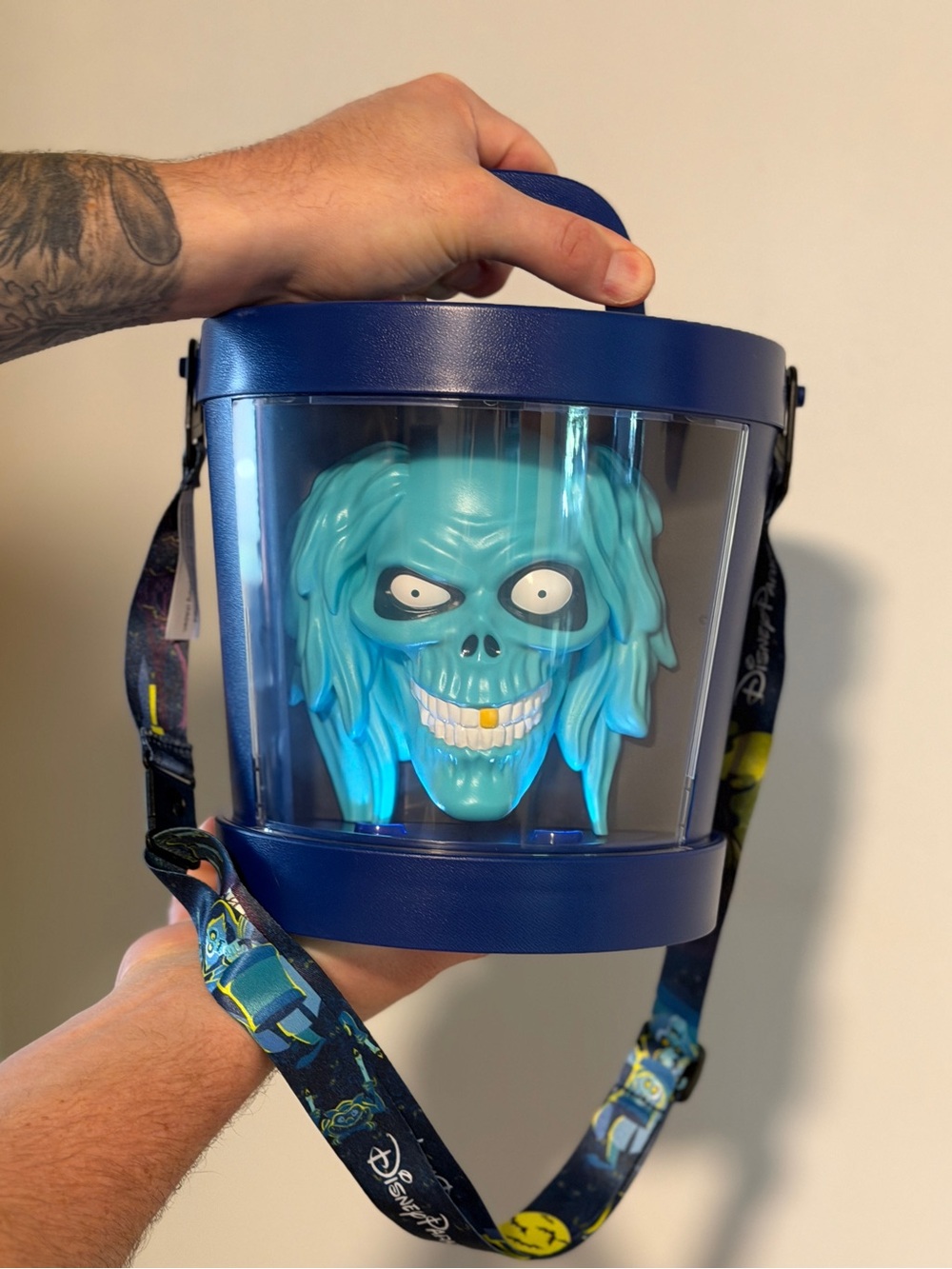 Hatbox Ghost Popcorn Bucket